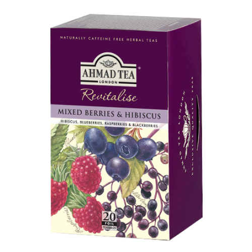 BLANDADE BÄR & HIBISCUS 20 TEPÅSAR
